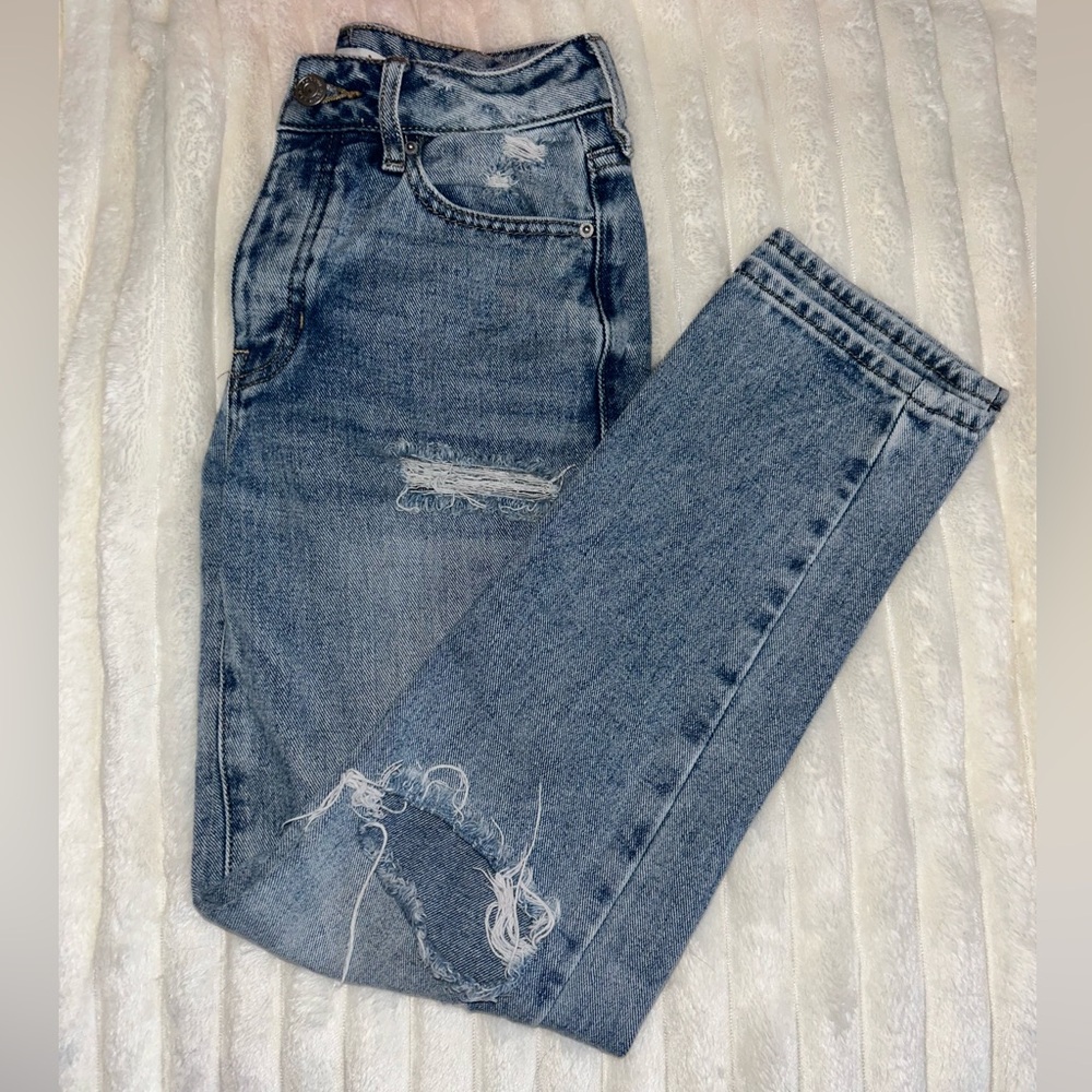 Pacsun Medium Distressed Mom Jeans